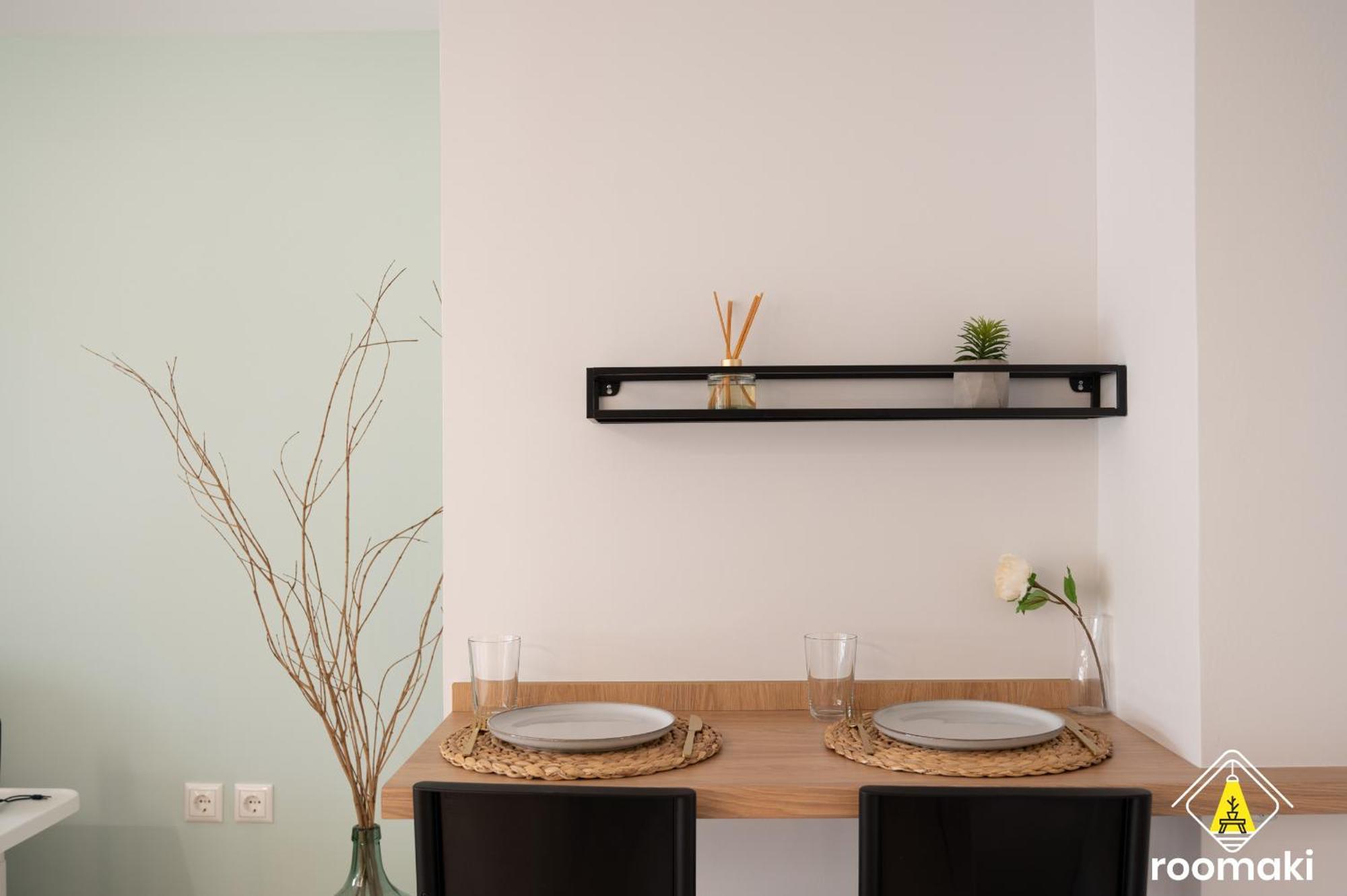Roomaki - New & Stylish Studio In The Center With Parking Chalkís Dış mekan fotoğraf